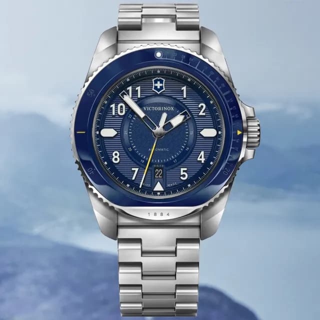 【VICTORINOX 瑞士維氏】JOURNEY 1884系列 都會時尚機械腕錶 七夕 情人節 送禮 推薦(VISA-242010)