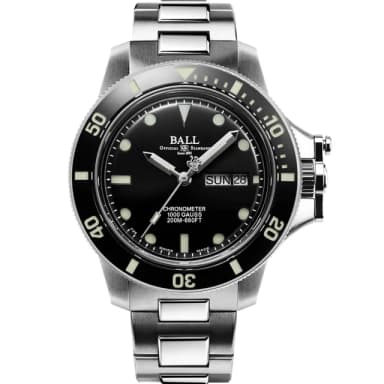 【BALL 波爾】B1_天文台認證200米潛水機械錶-43mm 送禮 禮物 送禮 推薦(DM2218B-SCJ-BK)