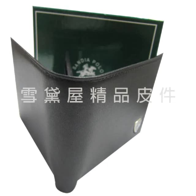 【SNOW.bagshop】情人節禮物 真皮包包  短夾專櫃男仕短夾100%進口軟牛皮標準尺寸固定型證件夾附品牌禮盒