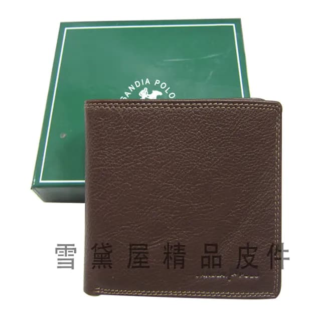 【SNOW.bagshop】情人節禮物 真皮包包  短夾專櫃男仕短夾100%進口軟牛皮標準尺寸固定型證件夾附品牌禮盒