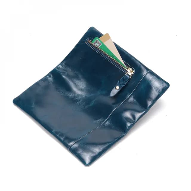 【Very Buy 非常勸敗】情人節禮物 真皮包包 女士錢包長款女生防盜刷風琴卡包大容量多卡位手拿拉鍊零錢包cam