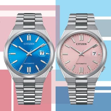 【CITIZEN 星辰】Mechanical x PANTONE 色彩密語 機械錶 情侶錶 對錶 禮物推薦(NJ0158-89L/NJ0158-89X)