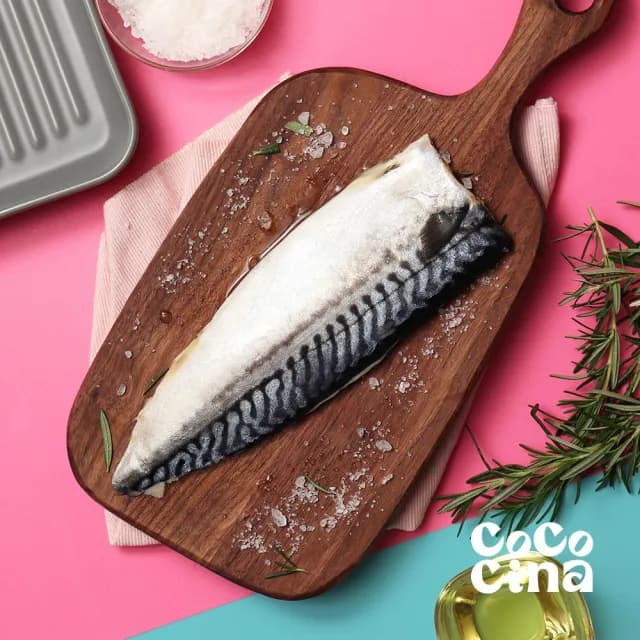 【Cococina】挪威-薄鹽鯖魚腹150g*10片組 中秋烤肉 燒烤(150g/片*10片)