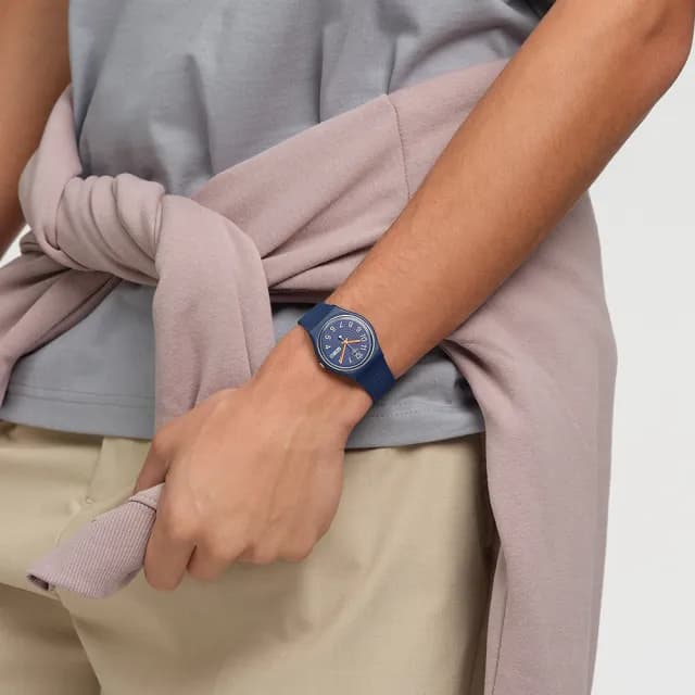 【SWATCH】TRENDY LINES AT NIGHT 經典手錶/男錶/女錶/瑞士製造 SO28I700(34mm)