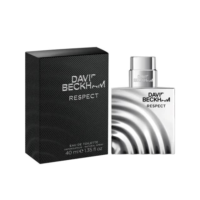 【David Beckham 大衛貝克漢】同名淡香水-致敬經典炫銀版 40ml(原廠公司貨)