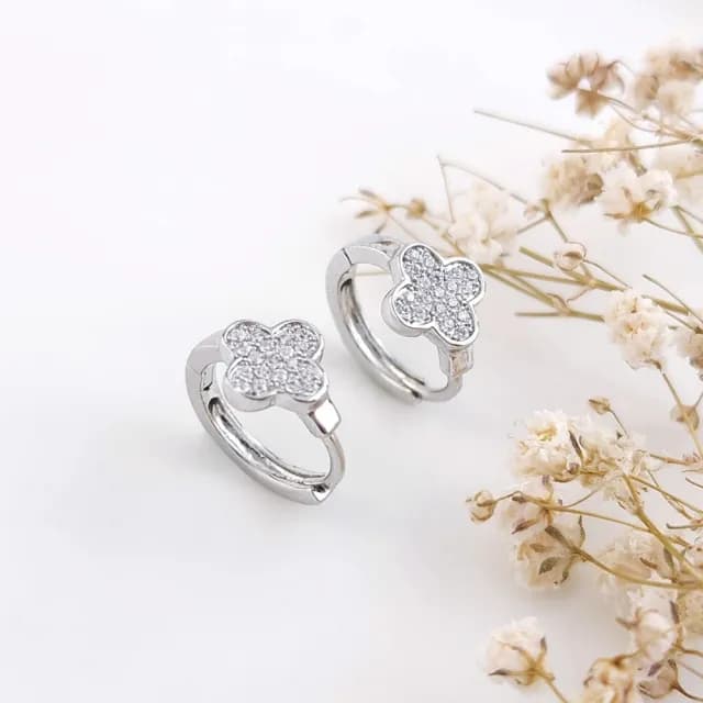 【GIUMKA】小花耳環．易扣式｜春意盎然(情人節禮物)