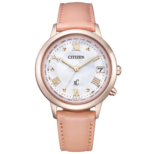 【CITIZEN 星辰】Hebe田馥甄配戴款 廣告款 電波 光動能腕錶 禮物 送禮 推薦(CB1137-65W)