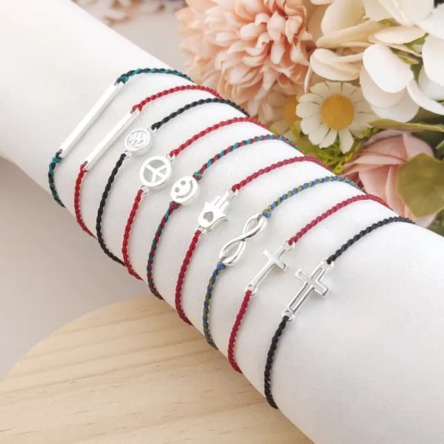 【Majalica】蠟繩手鍊．無限．十字架｜祝福祈願(新年禮物)