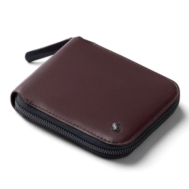 【Bellroy】Zip 拉鍊皮夾 短夾 零錢包 卡片收納包 RFID防盜 禮物 送禮 推薦(深紫色)