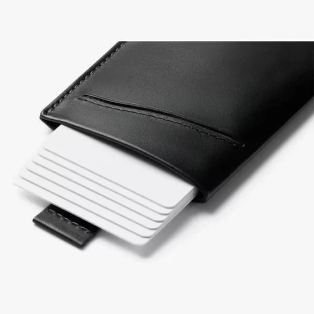 【Bellroy】超薄皮夾 卡夾 優質皮革 禮物 送禮 推薦(黑)