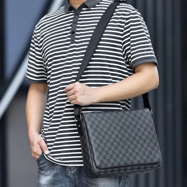 【LEEHER】父親節禮物 男生/包包/男士包包/男士斜揹包/斜揹包/大郵差包/劍橋包/書包/防水包 郵差包/商務包/