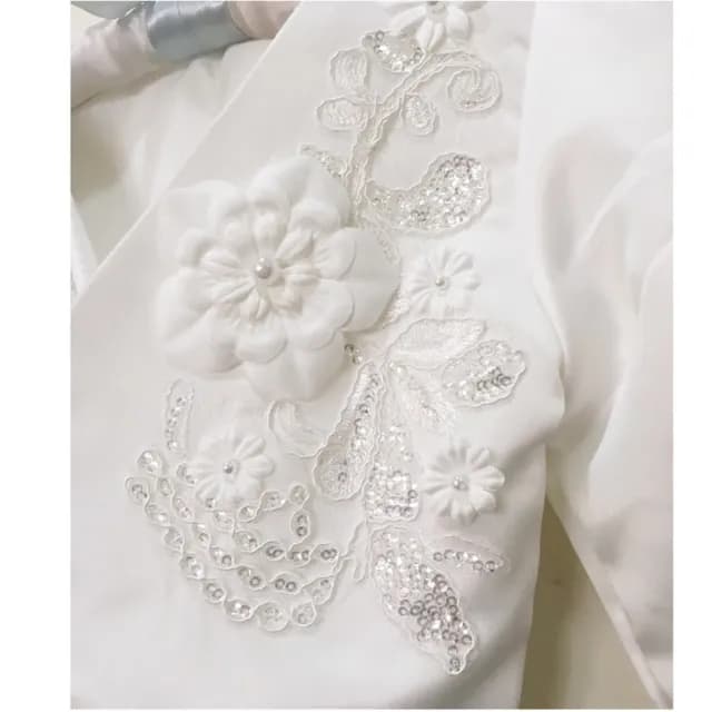 【橘魔法】女童精緻禮服小外套(禮服搭配 童裝 兒童 婚禮 女童 兒童 全家福 攝影 花童 大童)