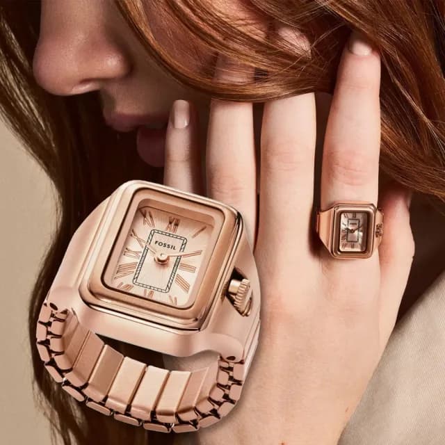 【FOSSIL】Raquel 手錶戒指 禮物 送禮 推薦(ES5345)