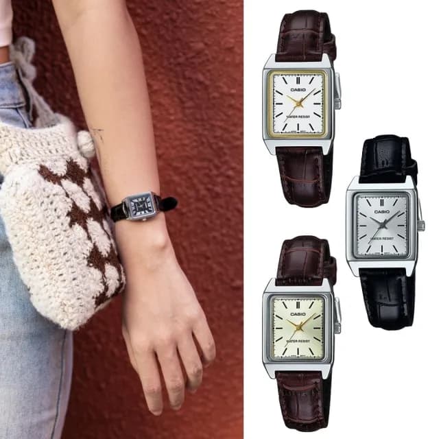 【CASIO 卡西歐】簡約文清指針錶(LTP-V007L)