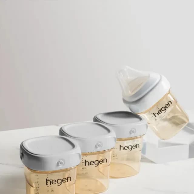 【hegen】叩叩變身好收納儲存蓋(hegen 小金奶瓶)