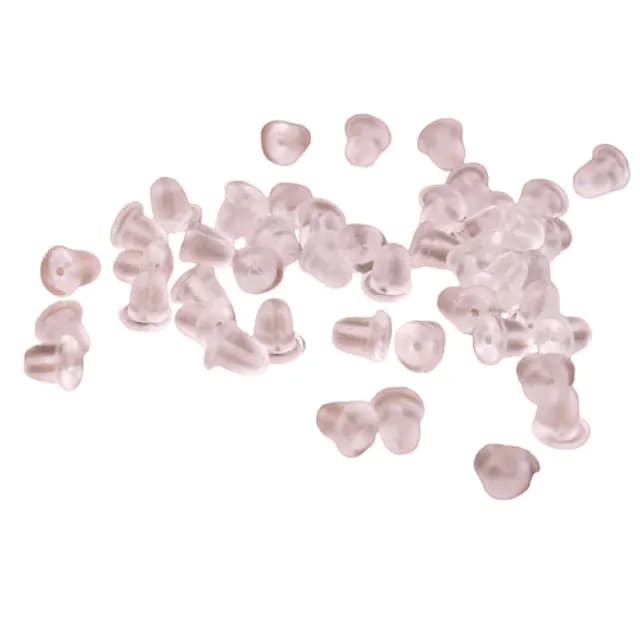 【89 zone】專利飛梭防滑防掉矽膠 飾品 耳堵 耳環後扣 耳釘堵頭 12 入(不挑款/混色隨機出貨)