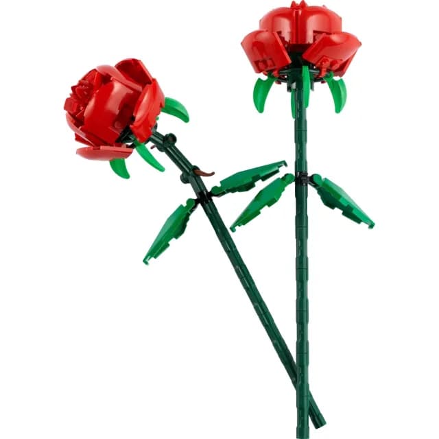 【LEGO 樂高】Botanicals 40460 玫瑰(居家擺設 花束禮物 手工藝 母親節禮物)
