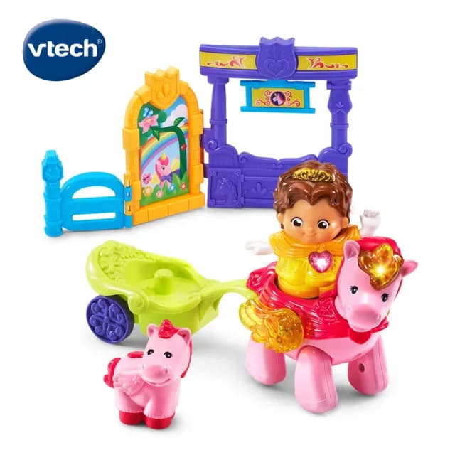 【Vtech】夢幻城堡系列-公主與獨角獸組(玩具禮物大推薦)