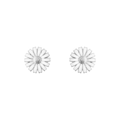 【Georg Jensen 官方旗艦店】DAISY 耳環(純銀 白瓷琺瑯 耳環)