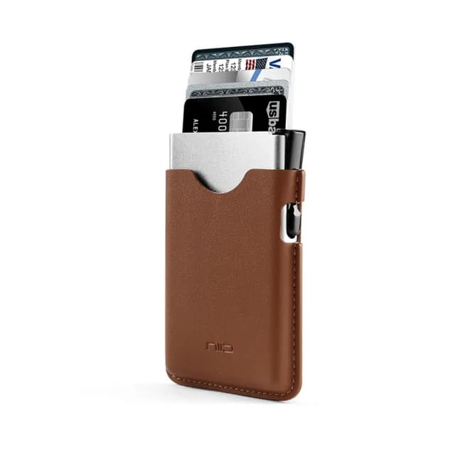 【NIID官方直營】SLIDE III 鋁合金超輕薄卡盒-雙色(雙11 錢包 短夾 皮夾 禮物)