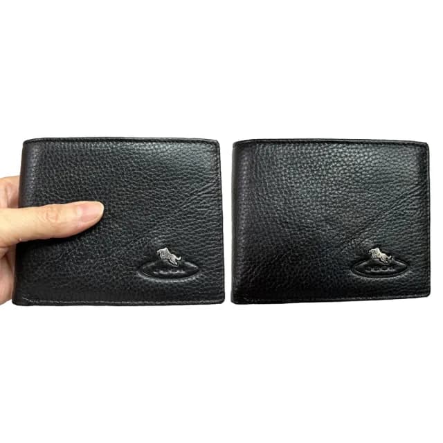 【SNOW.bagshop】父親節禮物 真皮包包  短夾男仕短型夾(100%進口牛皮革固定型證件夾加長尺寸)