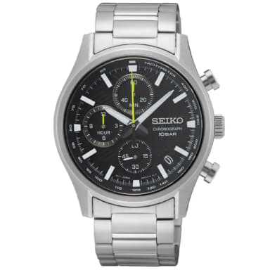 【SEIKO 精工】CS系列 日系時尚美學 三眼計時腕錶 畢業禮物 送禮 推薦(SSB419P1/8T67-00S0D)