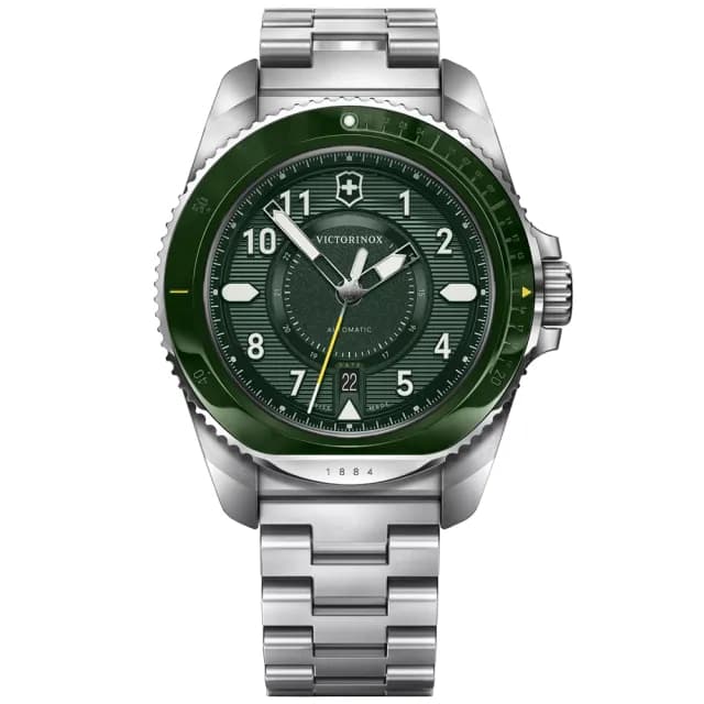 【VICTORINOX 瑞士維氏】JOURNEY 1884系列 都會時尚機械腕錶 七夕 情人節 送禮 推薦(VISA-242015)
