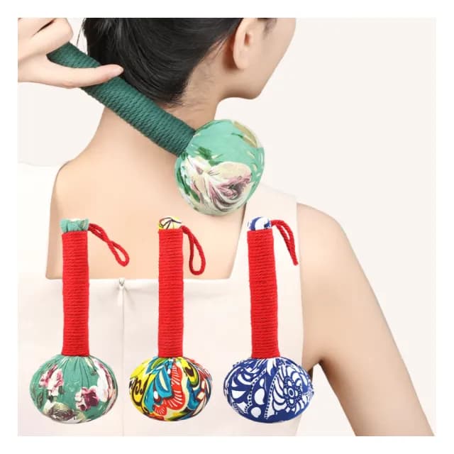 【經絡疏通】手持五子艾草敲打按摩搥-20cm(天然草本 穴位捶打 活血 搥背 健康 敲背棒 長輩 禮物)