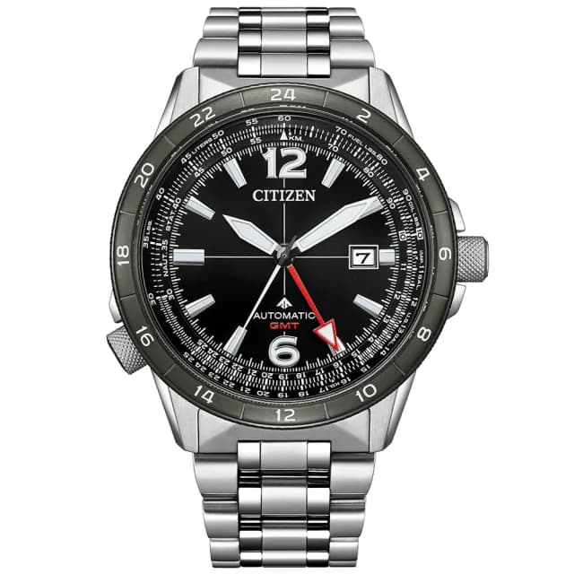 【CITIZEN 星辰】PROMASTER 台灣限量100只 GMT機械腕錶 畢業禮物 送禮 推薦(NB6046-59E)