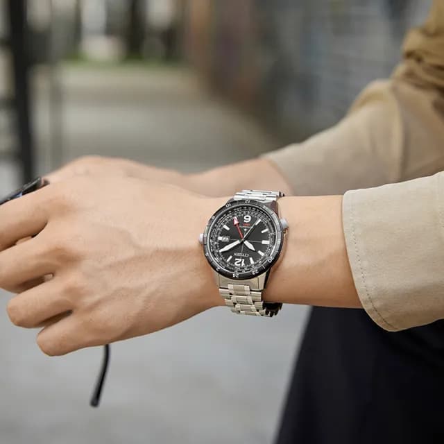 【CITIZEN 星辰】PROMASTER 台灣限量100只 GMT機械腕錶 畢業禮物 送禮 推薦(NB6046-59E)