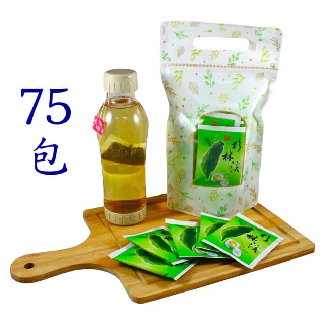 【龍源茶品】杉林溪焙香烏龍茶葉高山茶葉茶包3gx15包x5袋(共75包)