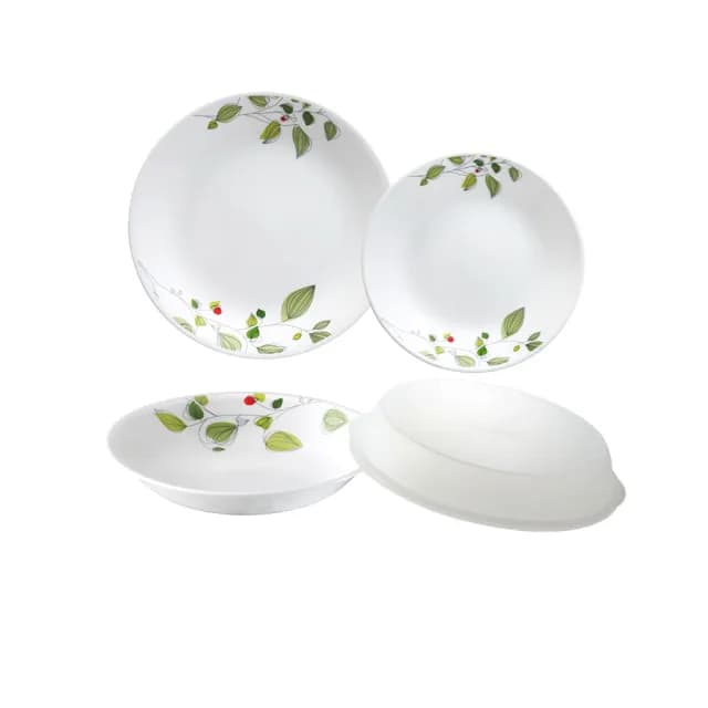 【CorelleBrands 康寧餐具】綠野微風4件式餐盤組(D09)