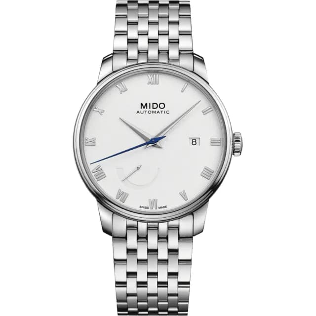 【MIDO 美度】官方授權 Baroncelli 動力儲存機械錶-40mm 手錶 送禮 推薦(M0274281101300)