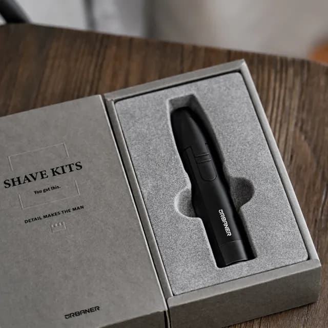 【URBANER 奧本】超值 雙刀頭電鬍刀組 電池式(鼻毛刀/電動鼻毛刀/刮鬍刀/電動刮鬍刀/電鬍刀/鼻毛剪)