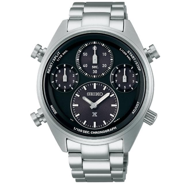 【SEIKO 精工】PROSPEX系列40周年紀念 大熊貓 貓熊 太陽能計時腕錶 母親節 禮物 推薦(兩款可選)