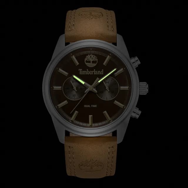 【Timberland】天柏嵐 Northbridge 兩地時間手錶-45mm 禮物 送禮 推薦(TDWGF0041202)