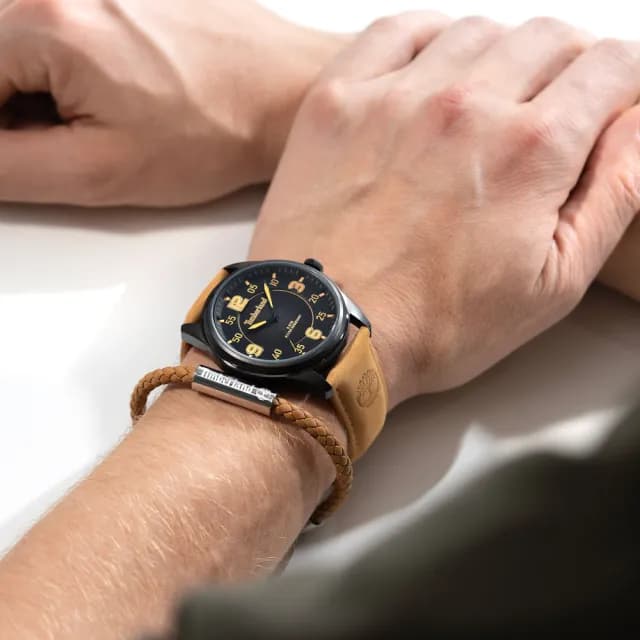 【Timberland】天柏嵐 經典大三針手錶-45mm 禮物 送禮 推薦(TDWGA0040903)