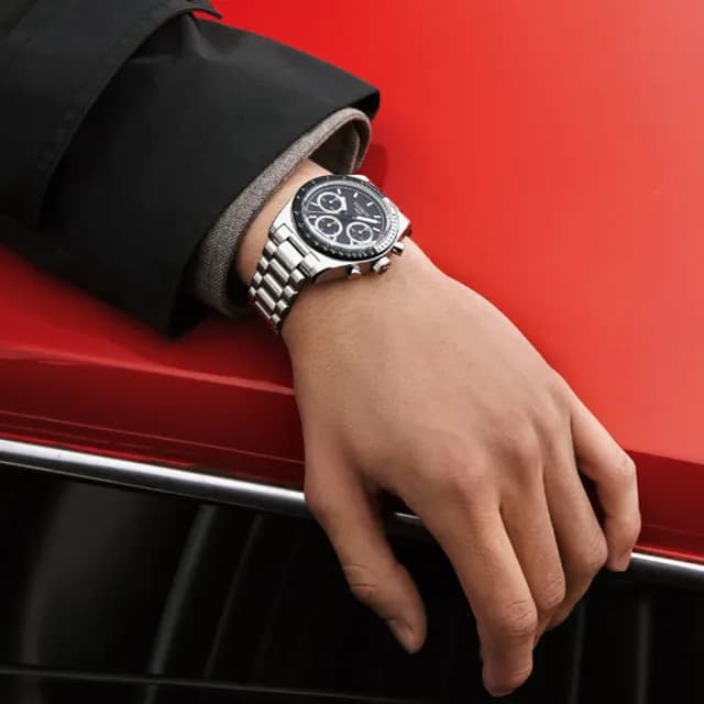 【TISSOT 天梭 官方授權】PR516 手動上鍊機械計時手錶-41mm 禮物 送禮 推薦(T1494592105100)