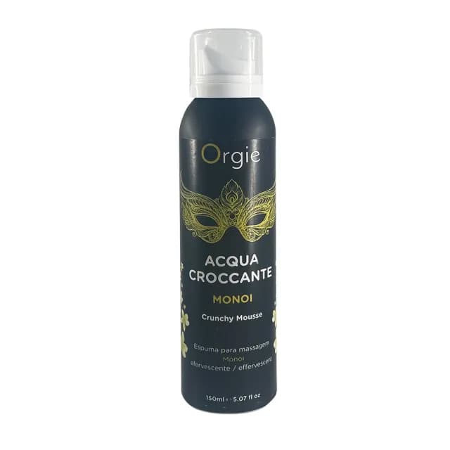 【ORGIE】ACQUA CROCCANTE慕斯跳動泡泡按摩油 150ml 梔子花香(情趣用品 情趣職人 orgie 潤滑液)