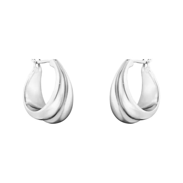 【Georg Jensen 官方旗艦店】CURVE 耳環(銀飾 耳環)