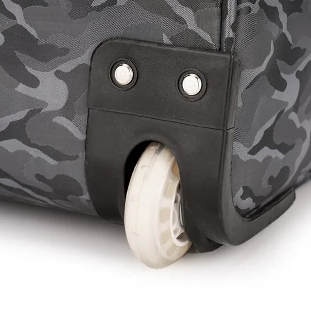 【悅生活】拉桿包 拖桿包 拉桿書包 24吋雲彩燒燒平開立式拉桿旅行袋  灰色(GoTrip 微旅行)