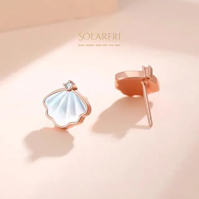 【SOLARFRi】銀針耳環｜閃耀輕奢小眾款親膚低敏 附品牌禮盒包裝(閨蜜情人女友母親老婆禮物)
