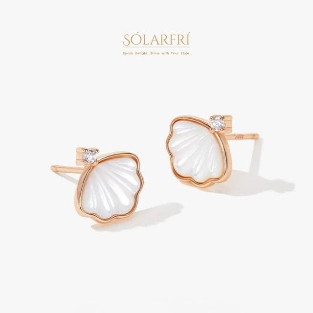 【SOLARFRi】銀針耳環｜優選親膚材質配戴舒適 附品牌禮盒包裝(閨蜜情人女友母親老婆禮物)