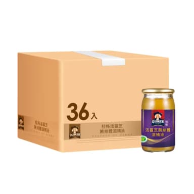 【桂格】活靈芝滋補液禮盒60ml×36入×1箱(共36入 增強免疫力/打底好體質 禮盒/送禮推薦)