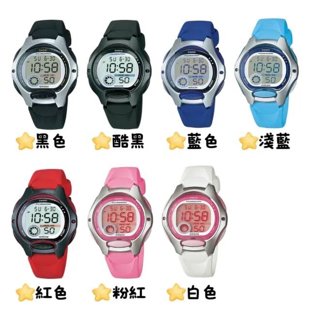 【CASIO 卡西歐】兒童電子錶(LW-200)