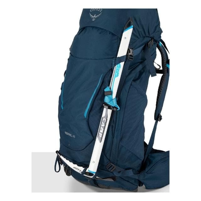 【Osprey】母親節禮物 KESTREL 48 男 登山背包 黑色(10004758)