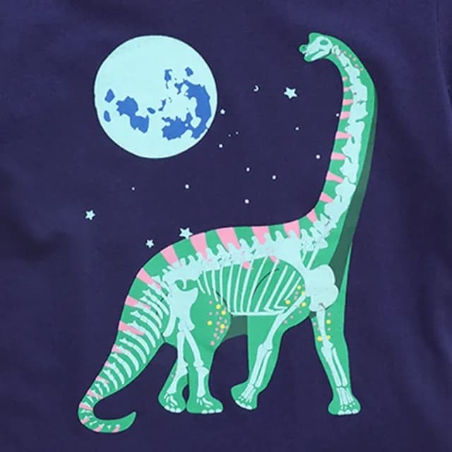 【橘魔法】夜光宇宙腕龍短袖上衣(T恤 T-Shirt 男童 兒童 童裝)