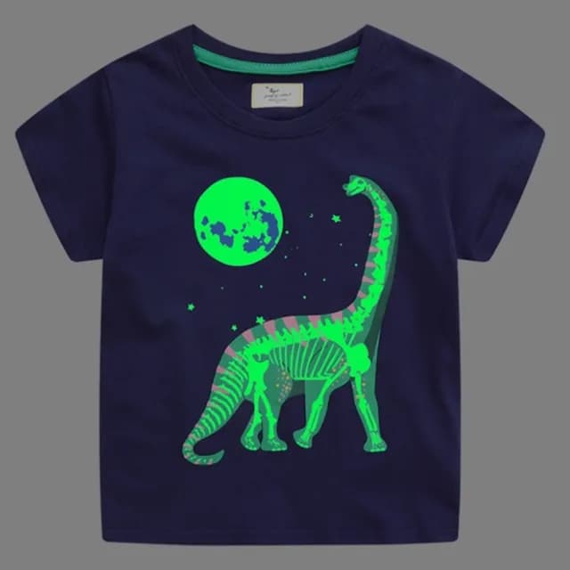 【橘魔法】夜光宇宙腕龍短袖上衣(T恤 T-Shirt 男童 兒童 童裝)