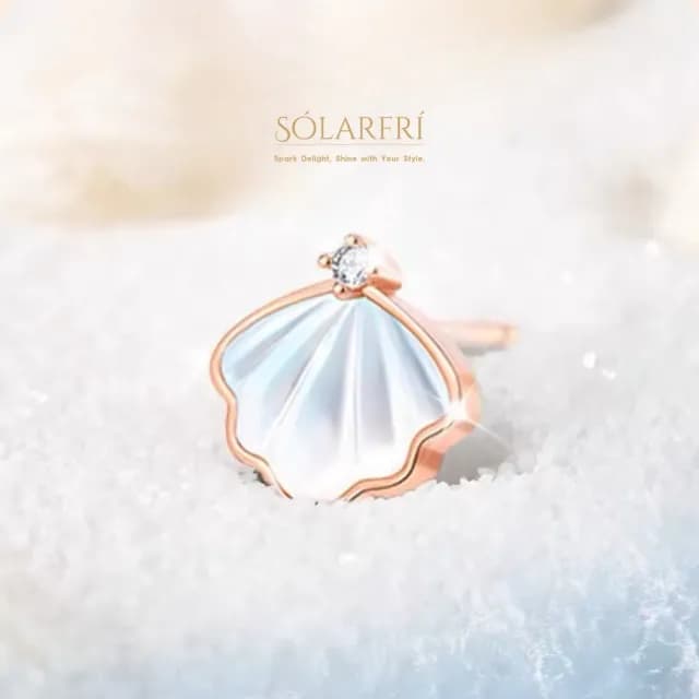 【SOLARFRi】銀針耳環｜閃耀輕奢小眾款親膚低敏 附品牌禮盒包裝(閨蜜情人女友母親老婆禮物)