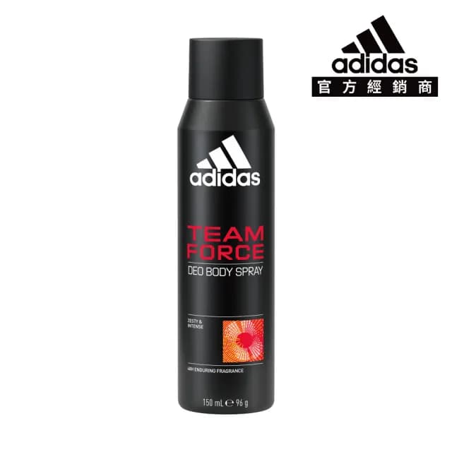 【adidas 愛迪達】愛迪達男性香體噴霧-超越魅力(150ml)